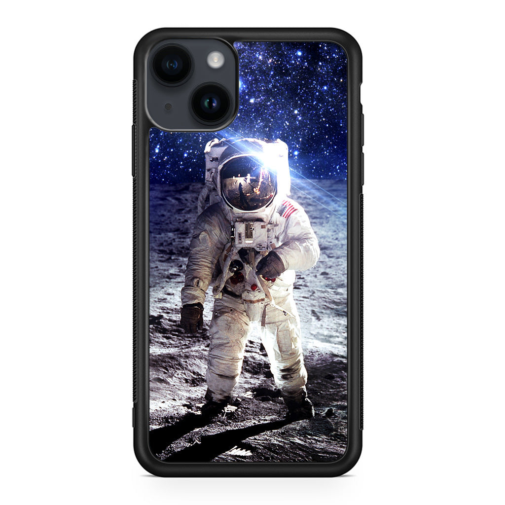 Astronaut Space Moon iPhone 15 / 15 Plus Case