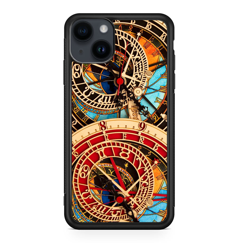 Astronomical Clock iPhone 14 / 14 Plus Case