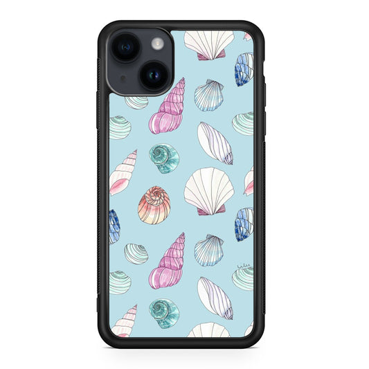 Beach Shells Pattern iPhone 14 / 14 Plus Case