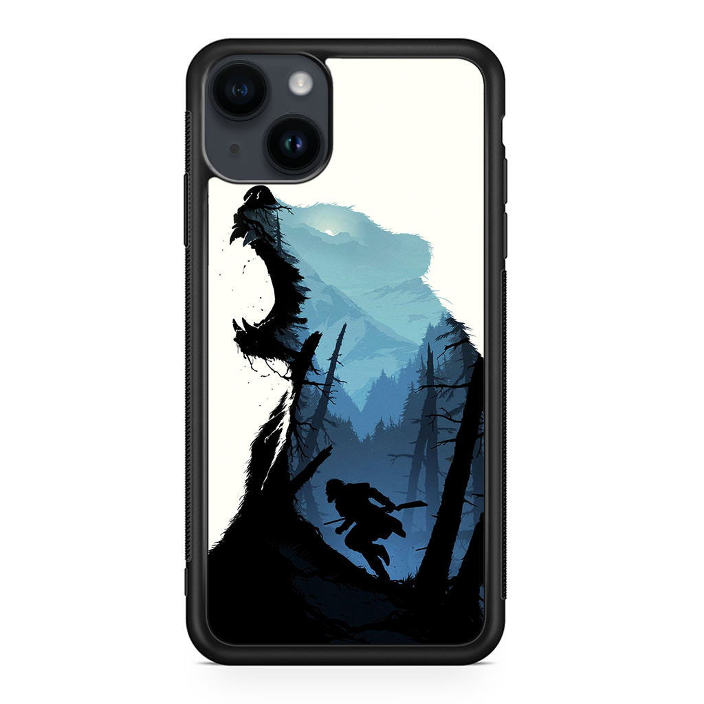 Bear Hunter Art iPhone 14 / 14 Plus Case