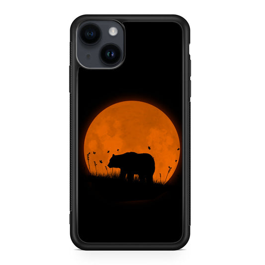 Bear Silhouette iPhone 14 / 14 Plus Case