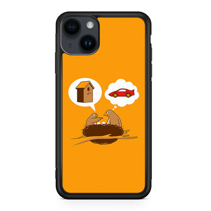 Bird Life Priorities iPhone 15 / 15 Plus Case