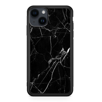 Black Marble iPhone 14 / 14 Plus Case