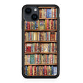 Bookshelf Library iPhone 15 / 15 Plus Case