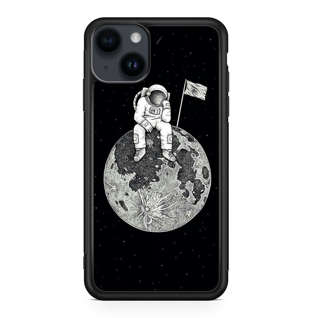 Bored Astronaut iPhone 14 / 14 Plus Case