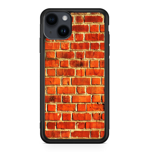 Brick Wall Pattern iPhone 14 / 14 Plus Case