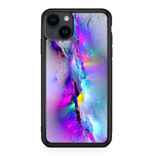 Colorful Abstract Smudges iPhone 15 / 15 Plus Case