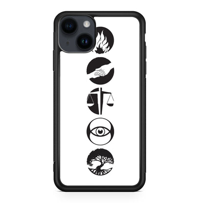 Divergent Factions iPhone 15 / 15 Plus Case