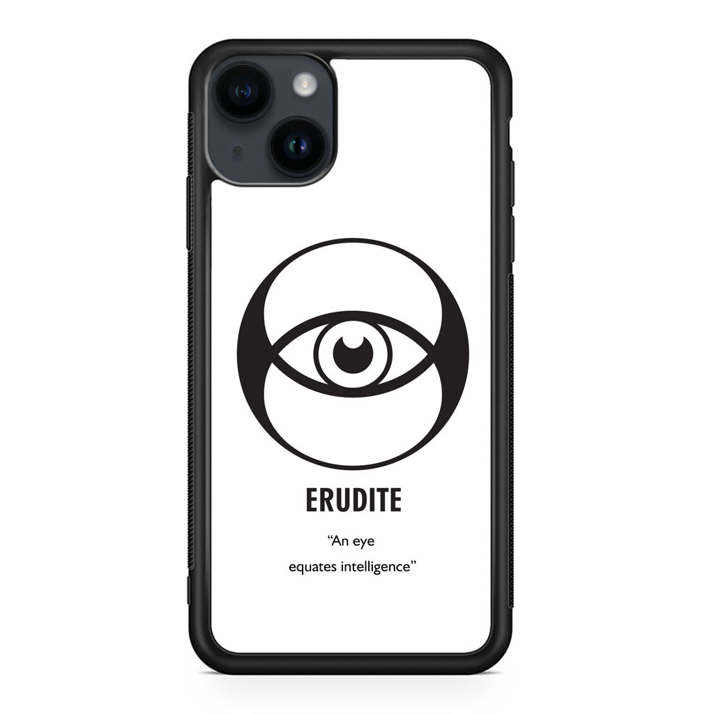 Erudite Divergent Faction iPhone 15 / 15 Plus Case