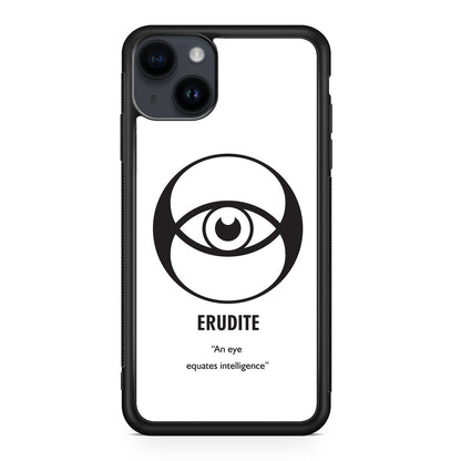 Erudite Divergent Faction iPhone 15 / 15 Plus Case