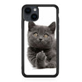 Finger British Shorthair Cat iPhone 14 / 14 Plus Case