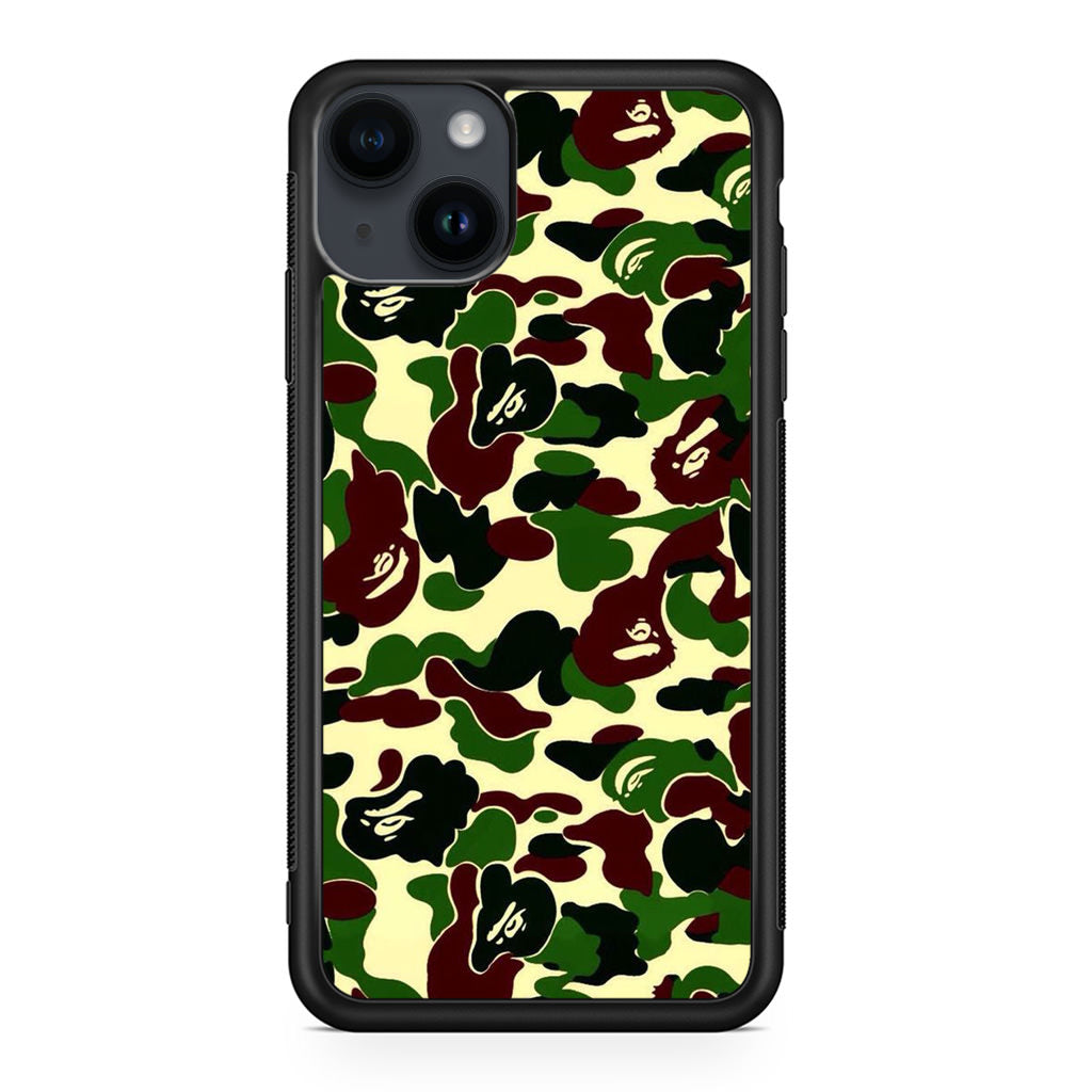 Forest Army Camo iPhone 14 / 14 Plus Case