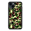 Forest Army Camo iPhone 15 / 15 Plus Case