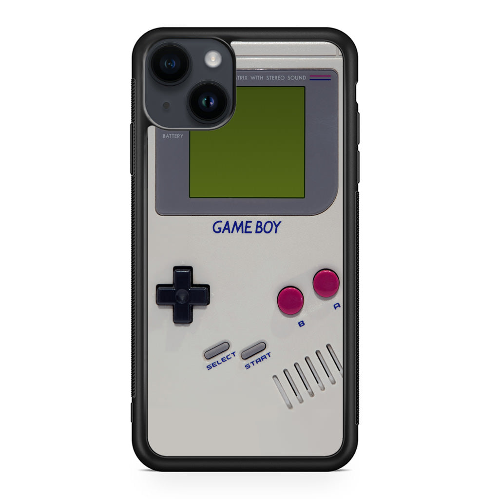 Game Boy Grey Model iPhone 14 / 14 Plus Case