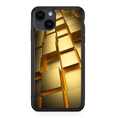 Golden Cubes iPhone 14 / 14 Plus Case