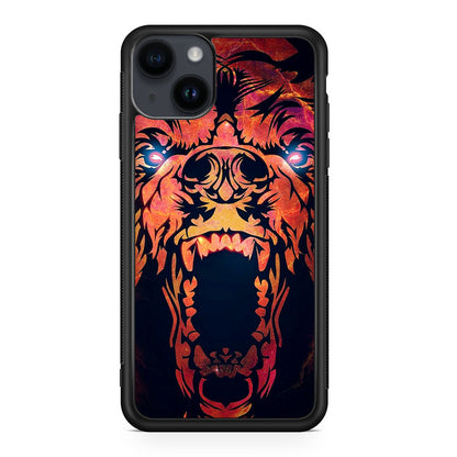 Grizzly Bear Art iPhone 15 / 15 Plus Case