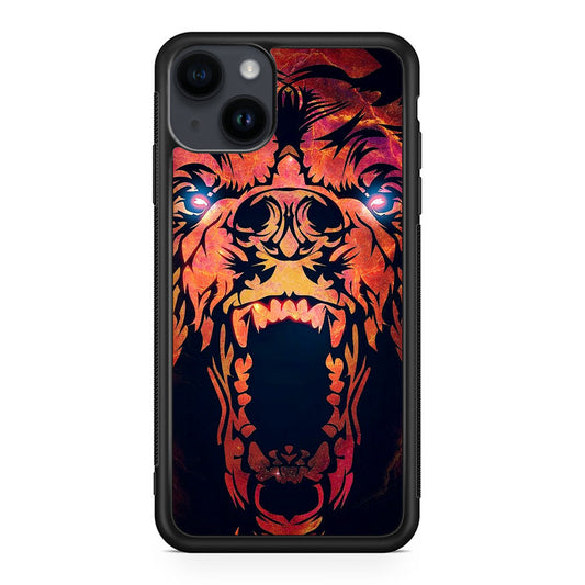 Grizzly Bear Art iPhone 15 / 15 Plus Case