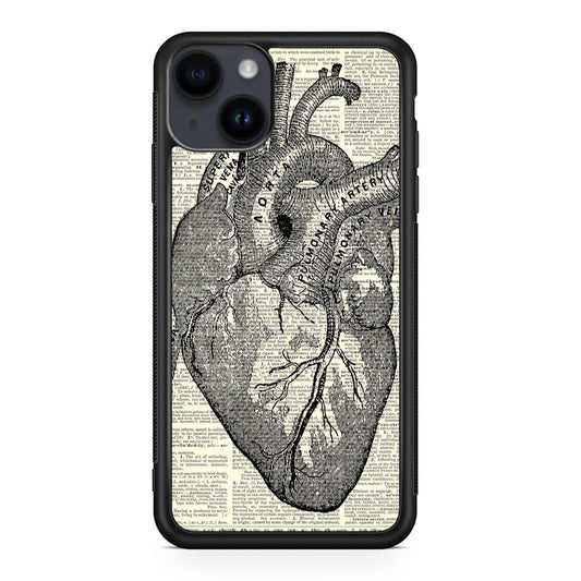 Heart Book Art iPhone 15 / 15 Plus Case