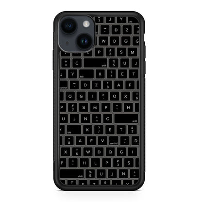 Keyboard Button iPhone 15 / 15 Plus Case