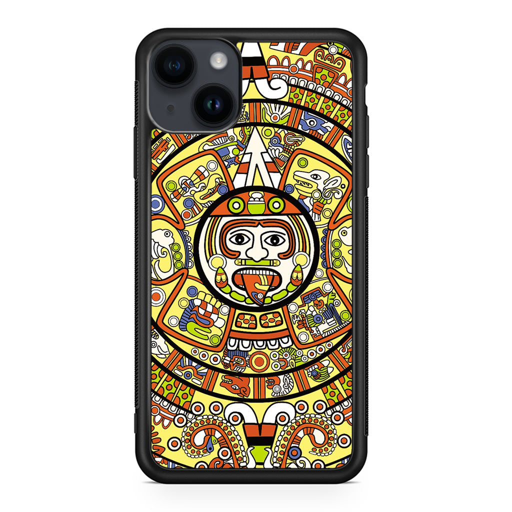 Mayan Calendar iPhone 14 / 14 Plus Case