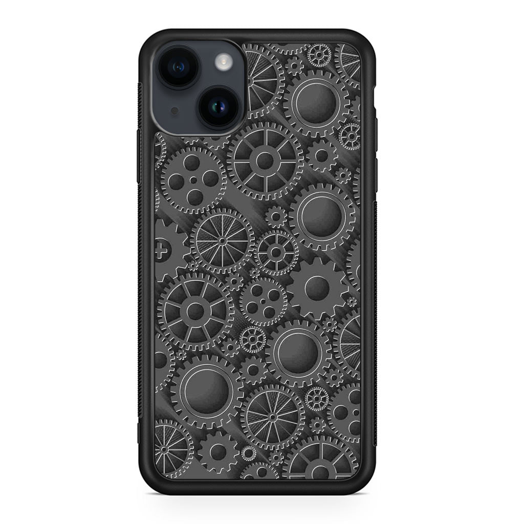 Mechanical Gears iPhone 14 / 14 Plus Case