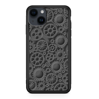 Mechanical Gears iPhone 15 / 15 Plus Case