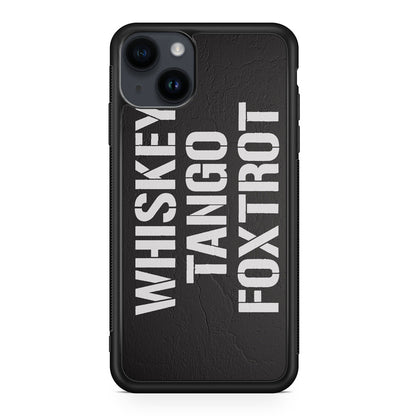 Military Signal Code iPhone 14 / 14 Plus Case