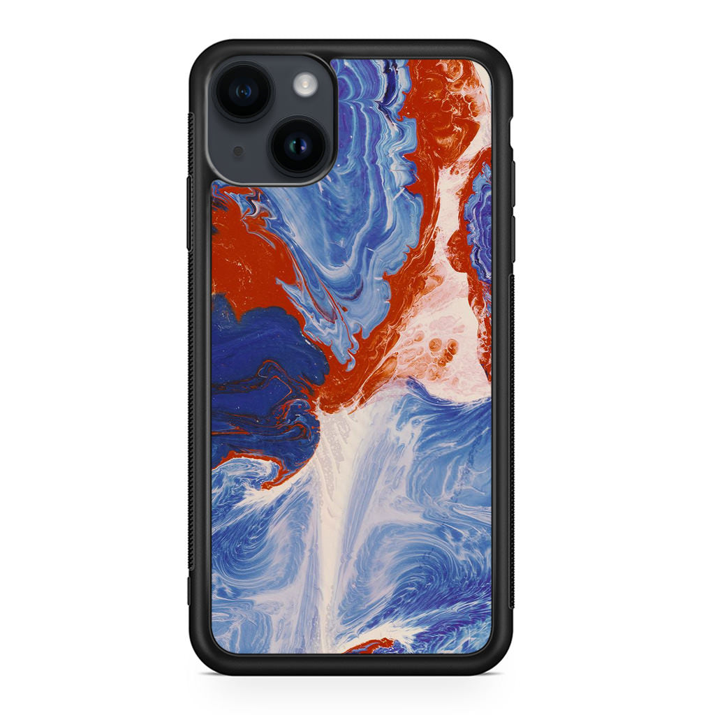 Mixed Paint Art iPhone 14 / 14 Plus Case