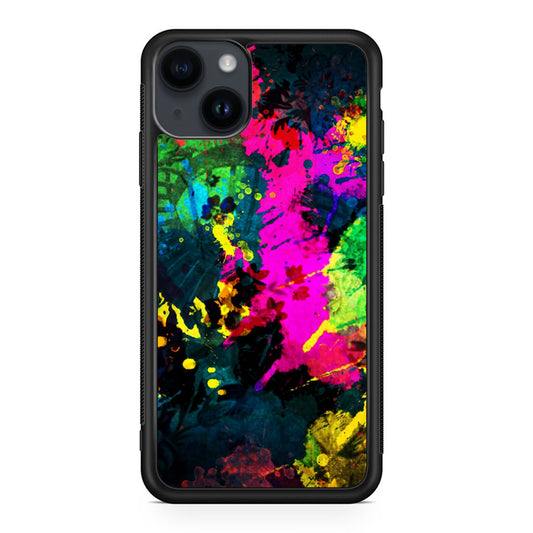 Mixture Colorful Paint iPhone 14 / 14 Plus Case