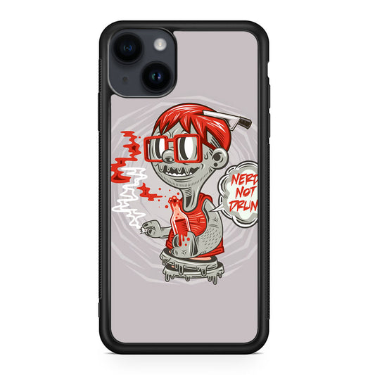 Nerd Not Drunk Zombie iPhone 14 / 14 Plus Case