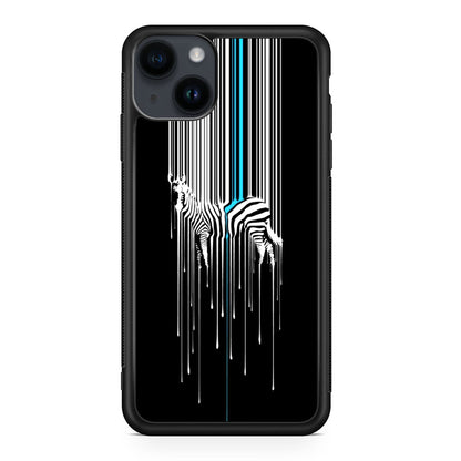 Painting Zebra iPhone 14 / 14 Plus Case