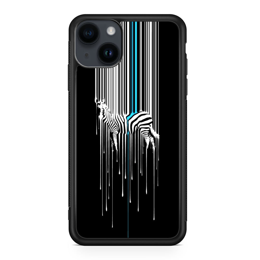 Painting Zebra iPhone 15 / 15 Plus Case