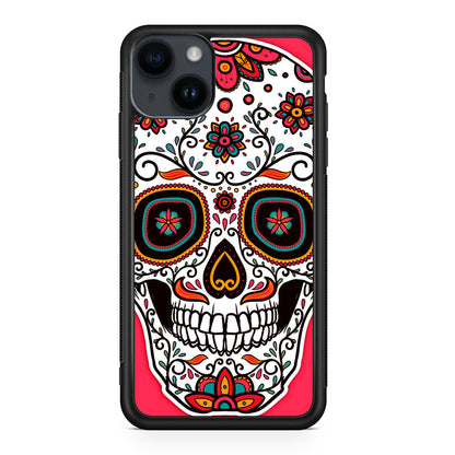 Pink Sugar Skull iPhone 15 / 15 Plus Case