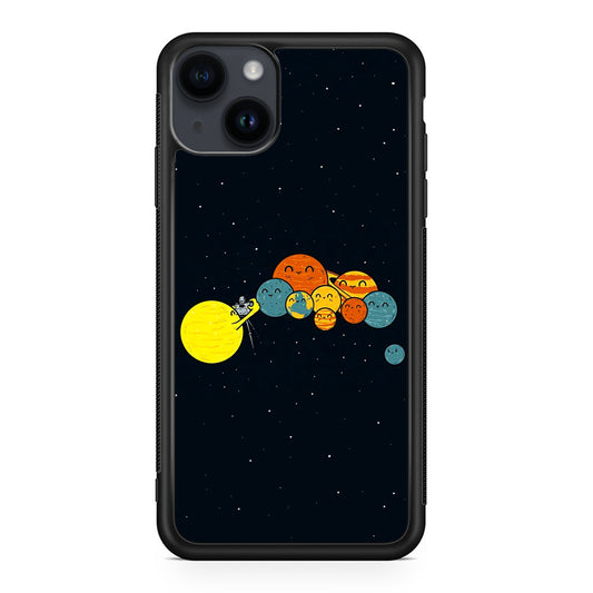 Planet Cute Illustration iPhone 14 / 14 Plus Case