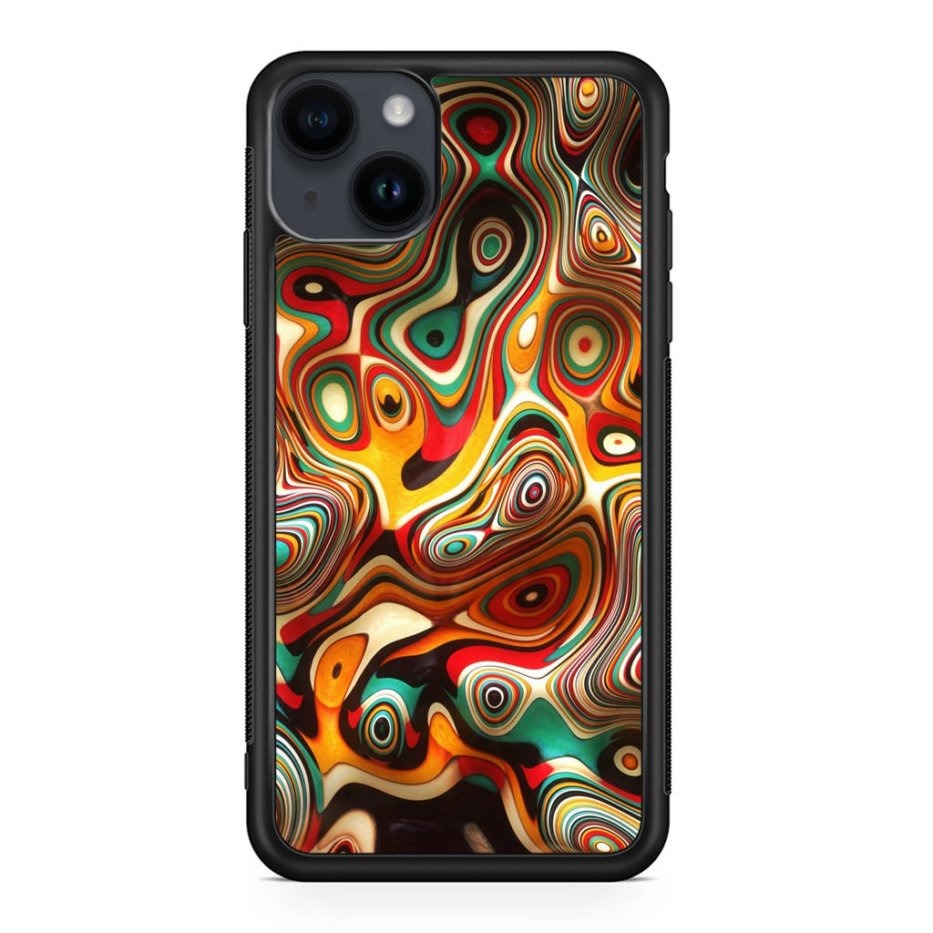 Plywood Art iPhone 14 / 14 Plus Case