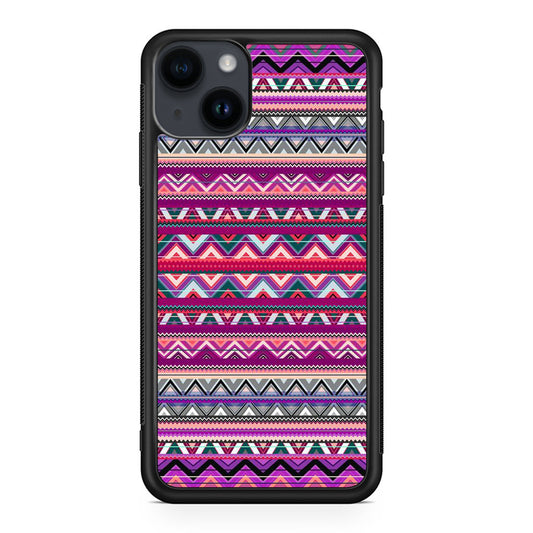 Purple Aztec Art iPhone 14 / 14 Plus Case