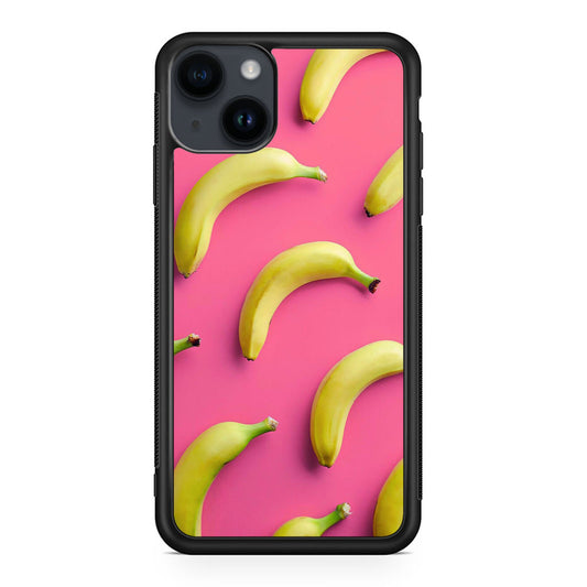 Real Bananas Fruit Pattern iPhone 14 / 14 Plus Case