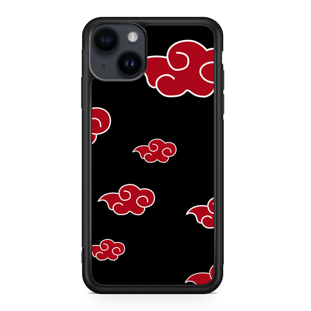 Red Clouds Akatsuki iPhone 15 / 15 Plus Case