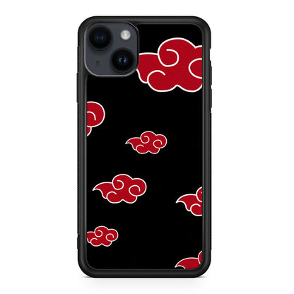 Red Clouds Akatsuki iPhone 15 / 15 Plus Case