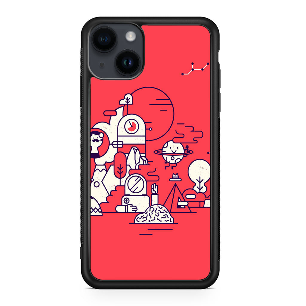 Red Planet iPhone 14 / 14 Plus Case