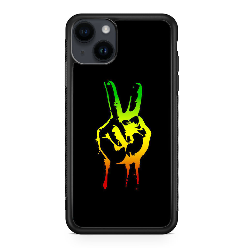 Reggae Peace iPhone 14 / 14 Plus Case