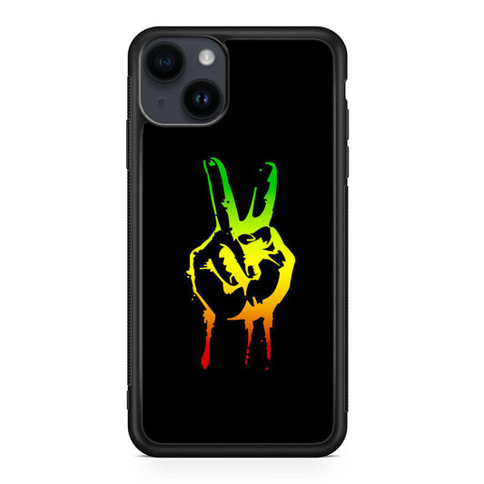 Reggae Peace iPhone 15 / 15 Plus Case