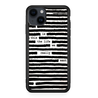 Roger Waters Is This the Life We Really Want iPhone 14 / 14 Plus Case