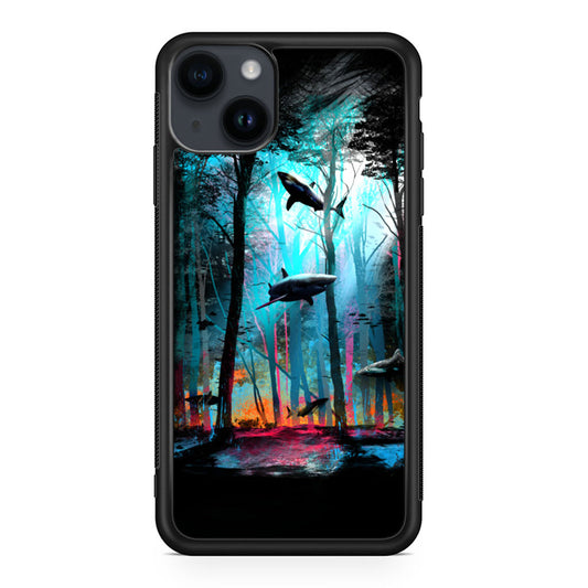 Shark Forest iPhone 14 / 14 Plus Case