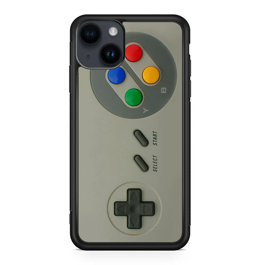 Silver Console Controller iPhone 14 / 14 Plus Case