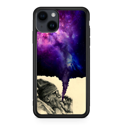 Smoking Galaxy iPhone 14 / 14 Plus Case