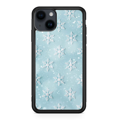 Snowflakes Pattern iPhone 14 / 14 Plus Case