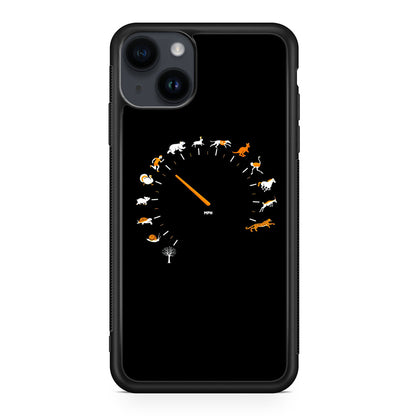 Speedometer of Creatures iPhone 14 / 14 Plus Case