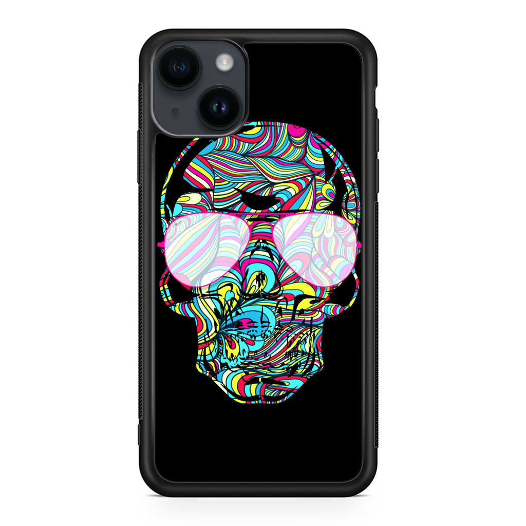 Stylish Skull iPhone 14 / 14 Plus Case