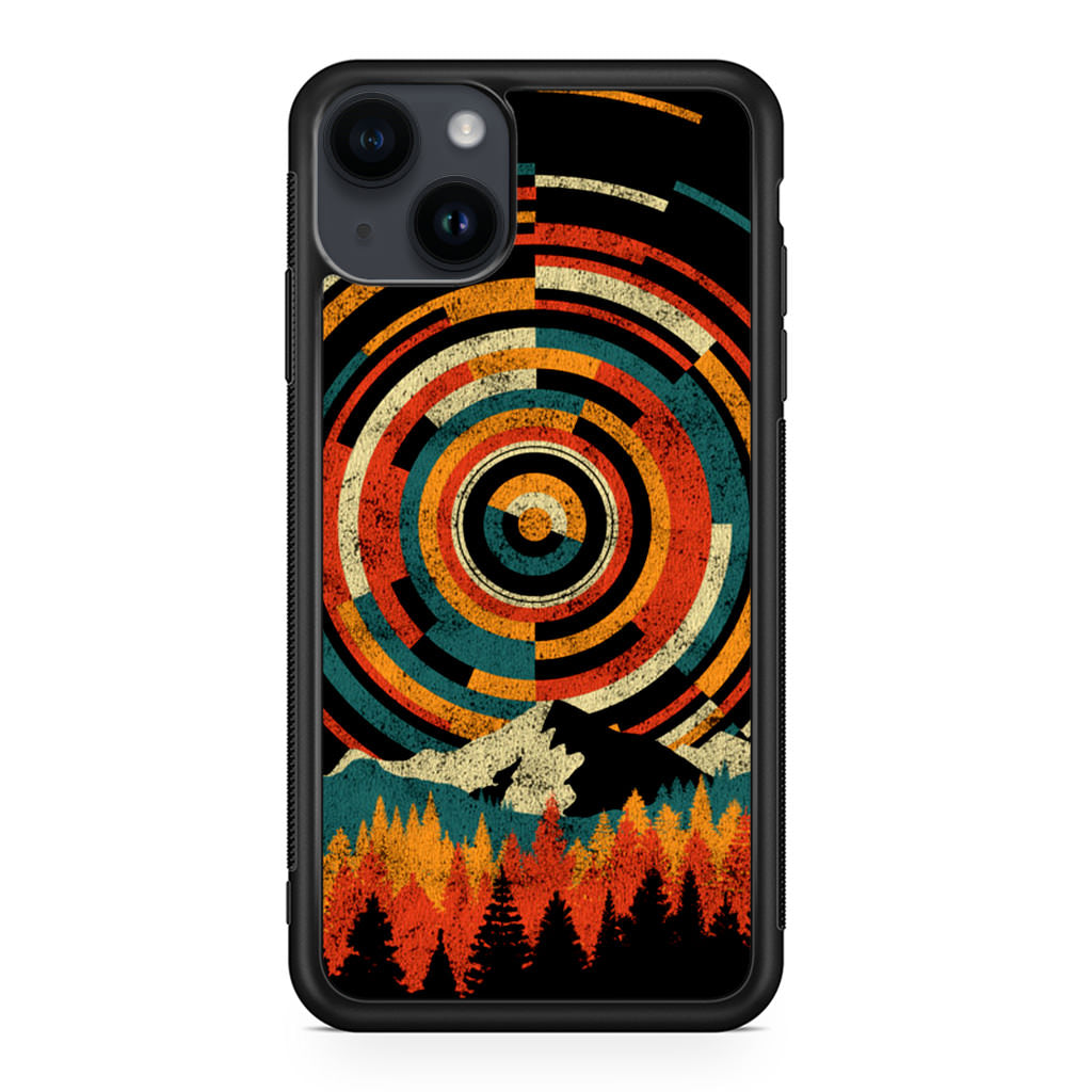 The Geometry Of Sunrise iPhone 14 / 14 Plus Case